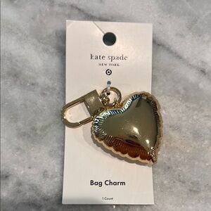Kate Spade x Target Gold Heart Bag Charm